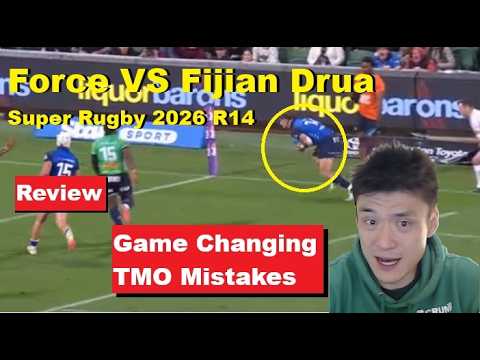 "Should Have Been a Penalty Try": Force Survive Fijian Drua but TMO Calls Leave Both Sides Fuming