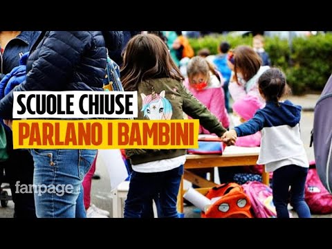 Covid in Campania, children without school speak out: "I miss my teachers and friends."