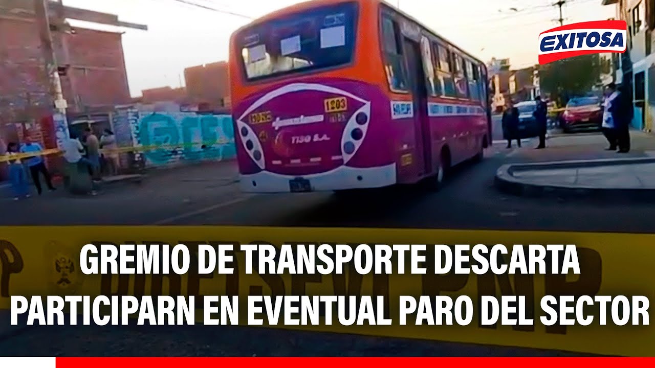 🔴🔵Coord. de Empresas de Transporte Urbano DESCARTA ser parte de eventual PARO: "¿Se soluciona algo?"