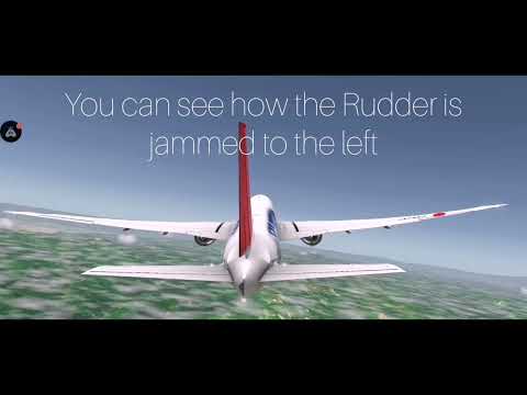 RUDDER HARDOVER (Failure) on Boeing 777-300ER | RJTT-RKSI