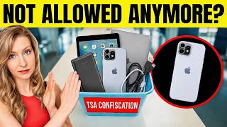Electronics TSA Will CONFISCATE in 2026 (DO NOT Pack These!)