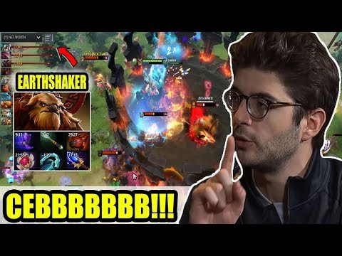 OG.CEB EARTHSHAKER IS LIT - TOP NET WORTH AS ALWAYS - KING OF OFFLANER - DOTA 2 DOTA 2