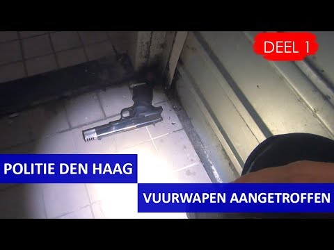 Politie Den Haag - Nachtdienst - Bureau Heemstraat - Vuurwapen aangetroffen