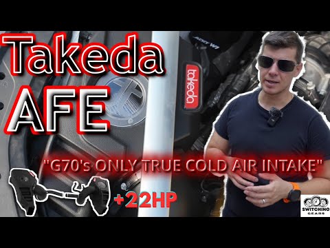 G70's Only \"TRUE\" Cold Air Intakes, TAKEDA AFE Installation