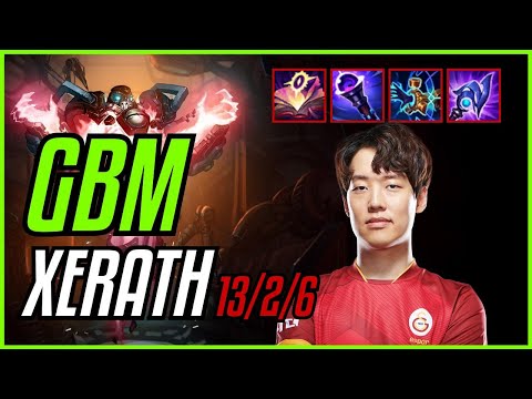 GBM - XERATH vs TALON MID - KR DIAMOND - PATCH 11.9 QUADRAKILL