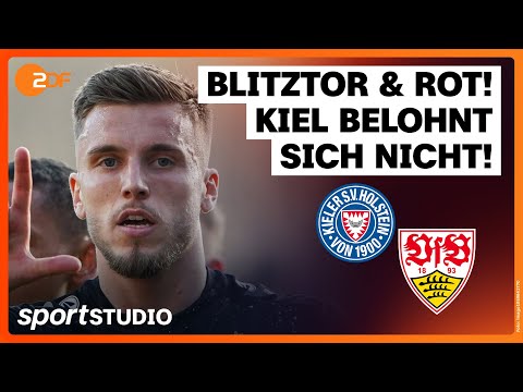 Holstein Kiel – VfB Stuttgart | Bundesliga, 25. Spieltag 2024/25 | sportstudio