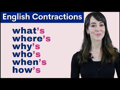 質問するための英語短縮形6選｜発音講座2 (6 English Contractions For Asking Questions | Pronunciation Course 2)