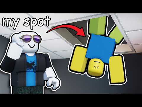 finding IMPOSSIBLE spots in Roblox hide the body...