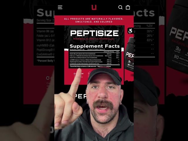 Unmatched PeptiSize: New Peptide Stack for Muscle