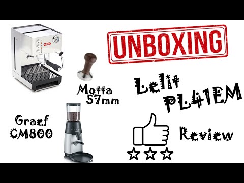 Lelit PL41EM, Graef CM800, Motta - Unboxing / Review (GR Audio - EN/GR Subs)