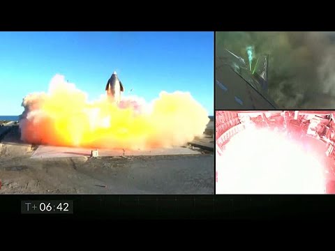 Elon-Musk-Rakete explodiert nach einem Testflug bei der Landung