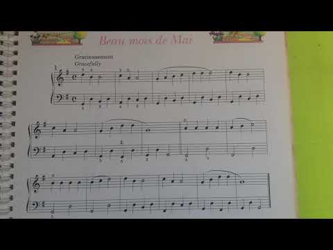 Méthode rose p 37 : Beau mois de Mai