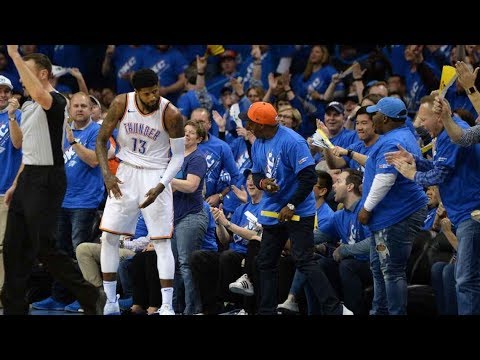 Paul George vs Jazz (2018 Game 1) - 36 Pts, 7 Rebs, 13-20 FGM, 8-11 3PM, IN 37 MINS!