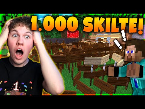 Prank Wars #57: Jeg satte 1000 skilte i hans base...