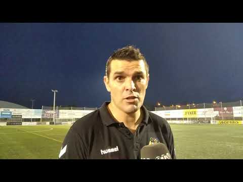 Rueda de prensa Xavi Molist F. C. Vilafranca - C. E. L'Hospitalet