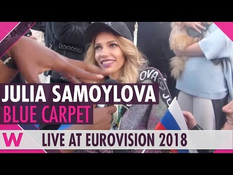 Julia Samoylova (Russia) @ Eurovision 2018 Red / Blue Carpet Opening Ceremony