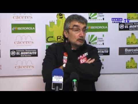 Rueda prensa: CB Al-Qázeres Extremadura - Spar Citylift Girona [LF 14/15] (1/2)