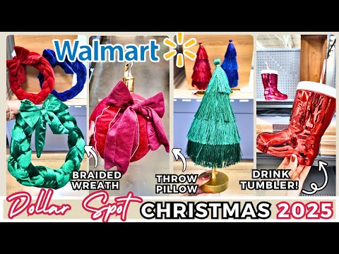 Walmart Dollar Spot Christmas 2025 | Is it BETTER than TARGET DOLLAR SPOT | Shop With Me