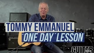Tommy Emmanuel - Martin Taylor's "One Day" Acoustic Lesson