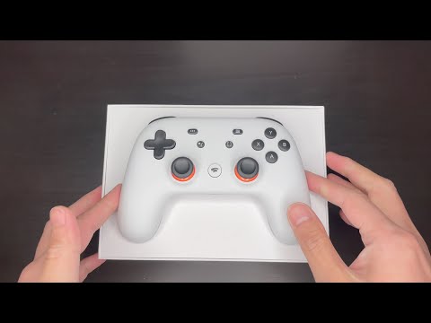 Google Stadia Premiere Edition - Silent Unboxing and Gameplay