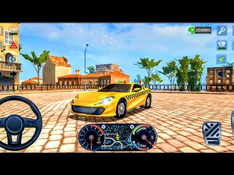 Crazy Uber Driving 😱 Ferrari-Roma // Driving Lose Angeles // Client Angry // TaxiSim2022gameplay