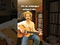 A clip of a song by Billy Walker, I'm So Miserable Without You, It's Like Having You Around.