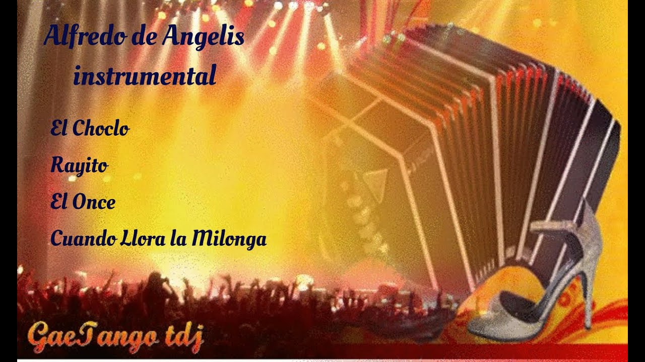 Tanda di tango  Alfredo de Angelis instr. 1952