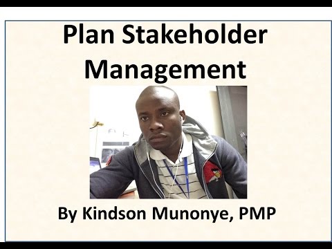 45  Project Stakeholder Management   Plan Stakeholder Management Video