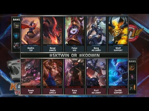 SKT vs KOO Highlights - SK TELECOM T1 vs KOO TIGERS Game 3 - S5 WORLDS 2015 KNOCKOUT STAGE - FINAL