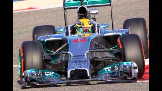 Formula 1 Bahrain International Circuit Tests 2014 (DJ Spoke - Fall to pieces vocal mix)