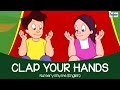 Best Animated Nursery Rhymes For Children Clap Your Hands Listen To The Music And Clap Your Hands