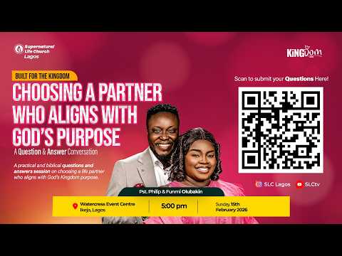 BUILDING STRONG KINGDOM FAMILIES AND MARRIAGES (SUNDAY SERVICE)