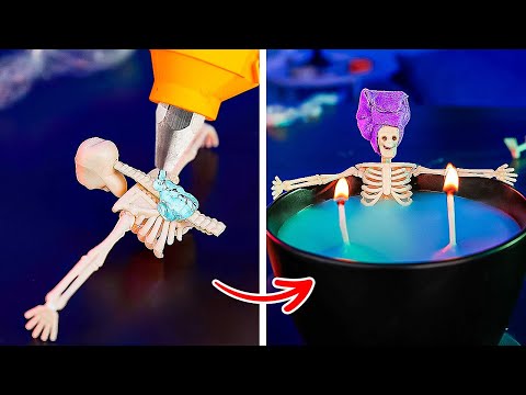 Simple DIY Halloween Crafts & Hacks! 🎃👻 Spooky Fun Awaits! 🦇