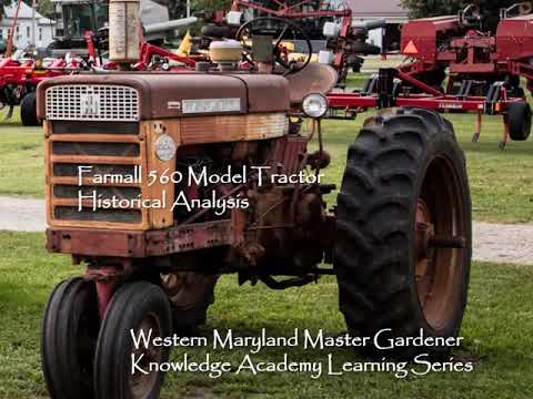 Farmall 560 Model Tractor - 65,982 Produced between 1961-68 - Specification & Brief Company History