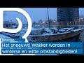 Het sneeuwt! Wakker worden in een wit Rotterdam!