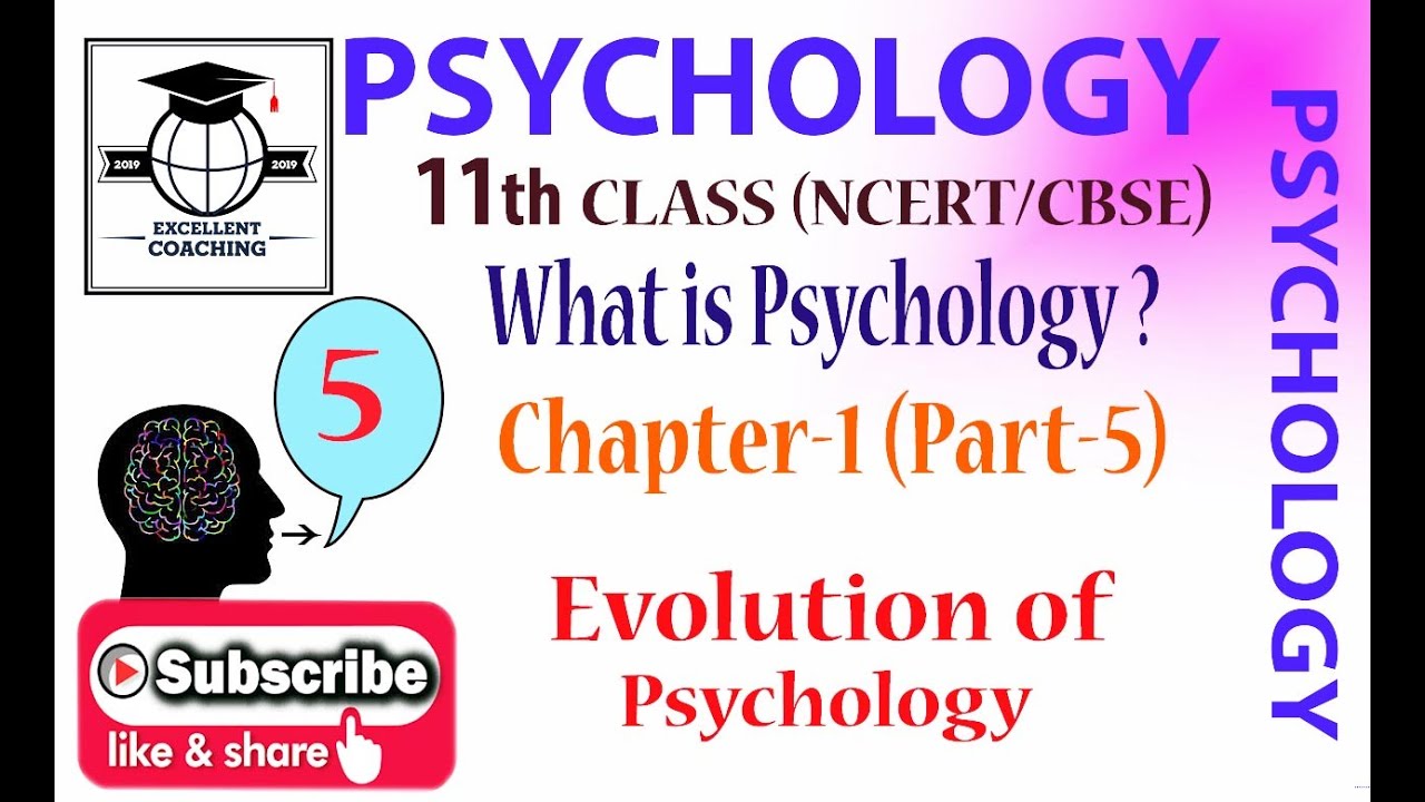 #Psychology||#Class 11||#What is Psychology?||#Evolution of Psychology||#Chap1||#Part 5
