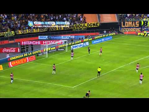 Ocasión Silva. Estudiantes 0 Boca 0. Torneo Final 2013. Fecha 11. Fútbol Para Todos