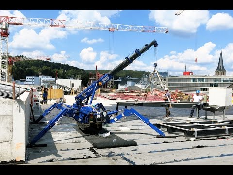 Kompakte Minikrane mieten | BEYER-Mietservice