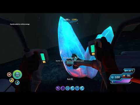 Lets Play Subnautica 35 – Extracting Kyanite Crystal