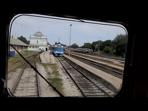 Golubovec - Varaždin Cab ride // Vožnja vlakom do Varaždina