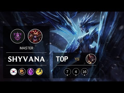 Shyvana Top vs Darius - KR Master Patch 9.9