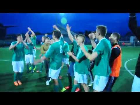 Legia Warszawa 1995/96 -- SMS Łódź 2:1 - radość piłkarzy Legii