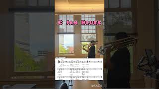 c Jam Blues by Duke Ellington #100daysofpractice #jazzband #trombone #jazz #jazzgroup #music