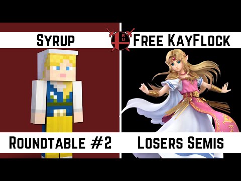 Roundtable 2 - Syrup (Steve) vs Free KayFlock (Zelda, R.O.B) - Losers Semis