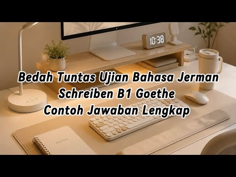 Bedah Tuntas Schreiben B1 Goethe | Contoh Jawaban Lengkap
