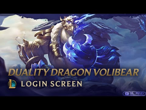 Duality Dragon Volibear | Dragonmancer Theme | Login Screen | Animated 4K 60fps - League of Legends