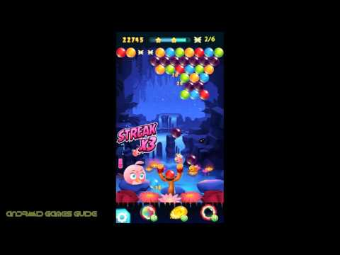 Angry Birds POP Bubble Shooter: Level 26: Walkthrough (3 STARS) HD