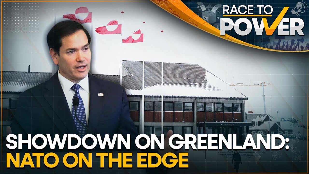 U.S. VP JD Vance and Marco Rubio to Hold High-stakes Talks Over Greenland | WION Race To Power