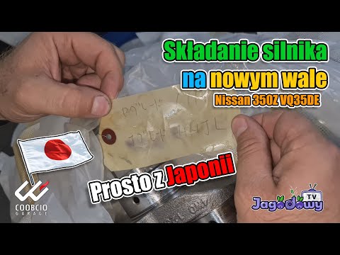 Coobcio Garage - odbudowa silnika 350Z na nowym wale prosto z Japonii