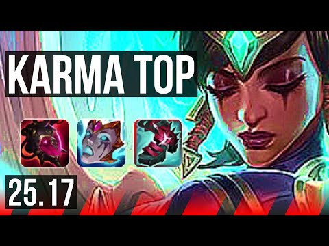 KARMA vs OLAF (TOP) | EUW Master | 25.17